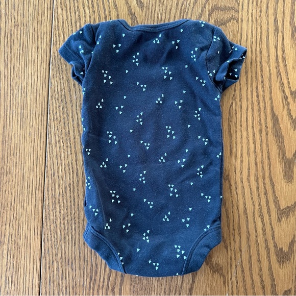 George Like New Cotton Short Sleeve Bodysuits, Set of 3, size 0-3 months - Picture 5 of 13